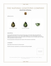 0.50 Ct. Alexandrite from Ceylon (Sri Lanka) Appraisal