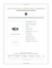 0.34 Ct. Alexandrite from Ceylon (Sri Lanka) Scan Report