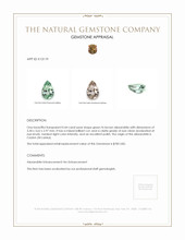 0.44 Ct. Alexandrite from Ceylon (Sri Lanka) Appraisal