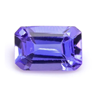 0.52 Ct.Tw. Emerald Cut Tanzanite