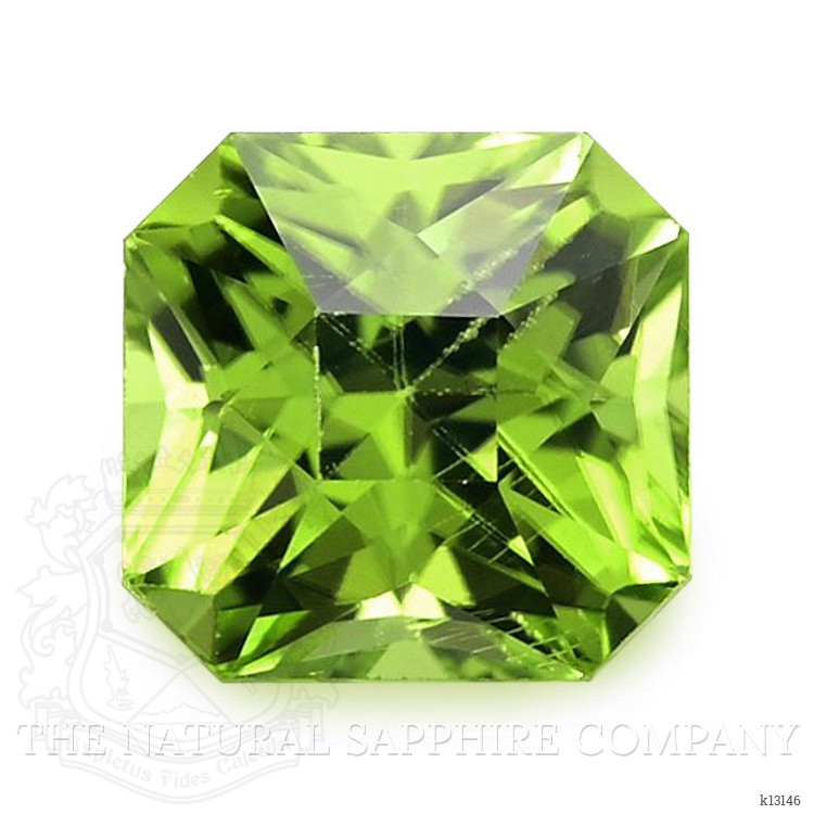 2.53 Ct. Green (Lime Green) Peridot from Afghanistan