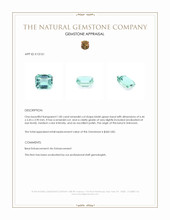 1.00 Ct. Beryl Appraisal