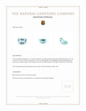 1.15 Ct. Beryl Appraisal