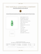 0.58 Ct. Paraiba Tourmaline from Mozambique Scan Report