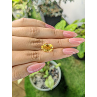 5.08 Ct. Citrine from Brazil Life Style