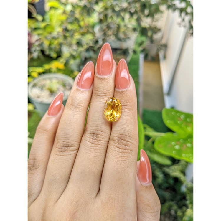 5.36 Ct. Citrine from Brazil