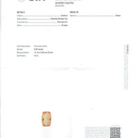 8.87 Ct. Precious Topaz from Brazil Scan Report