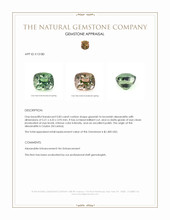 0.83 Ct. Alexandrite from Ceylon (Sri Lanka) Appraisal