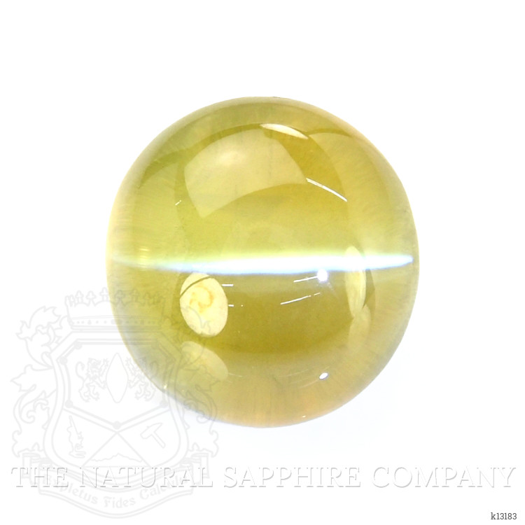 7.01 Ct. Cabochon Chrysoberyl from Ceylon (Sri Lanka)