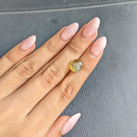 7.01 Ct. Cabochon Chrysoberyl from Ceylon (Sri Lanka) Life Style