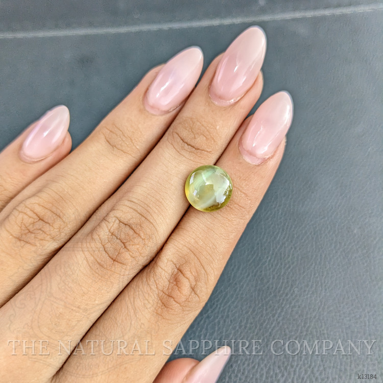 6.68 Ct. Cabochon Chrysoberyl from Ceylon (Sri Lanka)