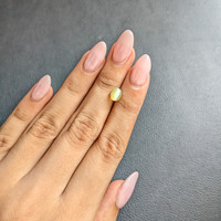 2.45 Ct. Cabochon Chrysoberyl from Ceylon (Sri Lanka) Life Style