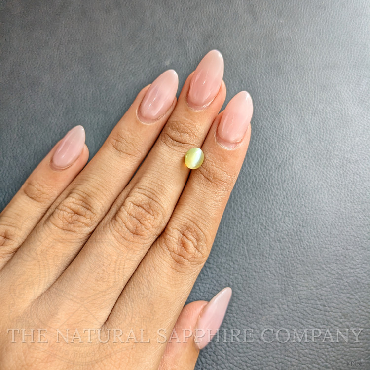 2.45 Ct. Cabochon Chrysoberyl from Ceylon (Sri Lanka)