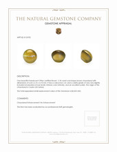 2.18 Ct. Chrysoberyl from Ceylon (Sri Lanka) Appraisal