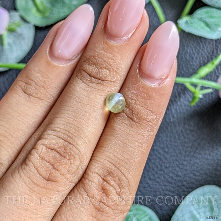 1.67 Ct. Cabochon Chrysoberyl from Ceylon (Sri Lanka)