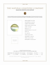 1.63 Ct. Cabochon Chrysoberyl from Ceylon (Sri Lanka) Scan Report