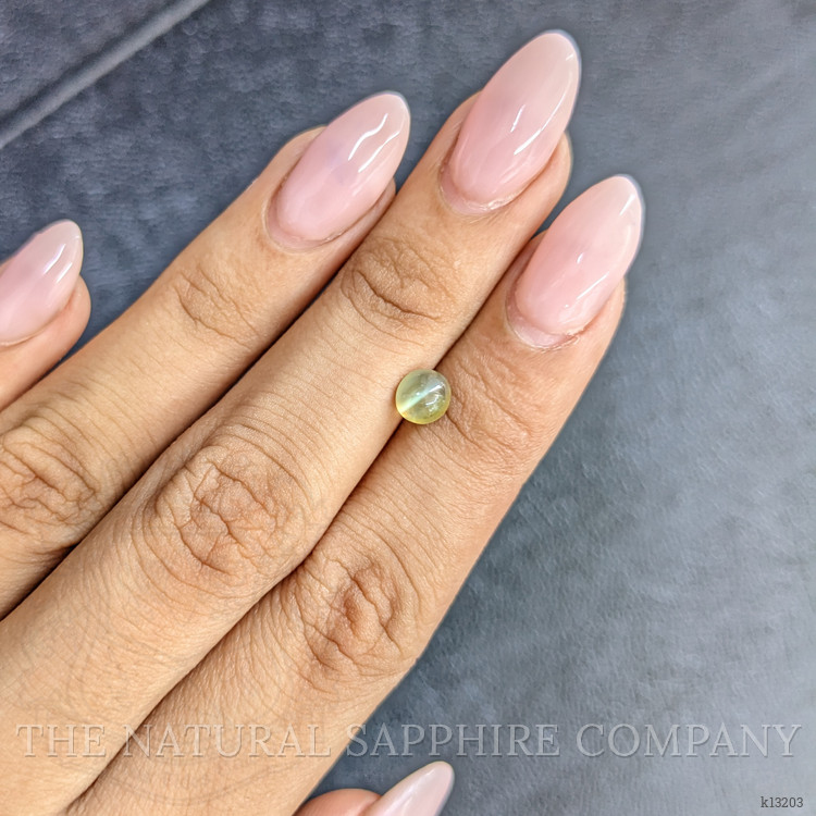 1.63 Ct. Cabochon Chrysoberyl from Ceylon (Sri Lanka)