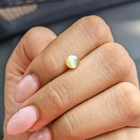 1.62 Ct. Cabochon Chrysoberyl from Ceylon (Sri Lanka) Life Style