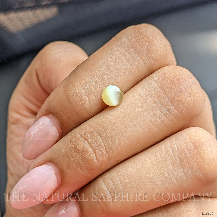 1.62 Ct. Cabochon Chrysoberyl from Ceylon (Sri Lanka)