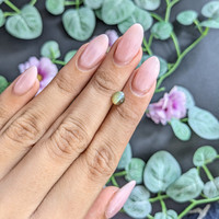 1.59 Ct. Cabochon Chrysoberyl from Ceylon (Sri Lanka) Life Style