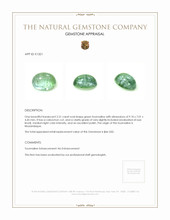 2.31 Ct. Cabochon Tourmaline from Mozambique Appraisal