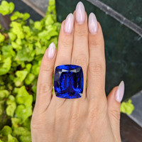 89.48 Ct. Tanzanite from Tanzania Life Style