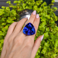 69.22 Ct. Tanzanite from Tanzania Life Style