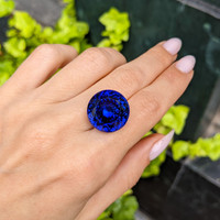 30.72 Ct. Tanzanite from Tanzania Life Style