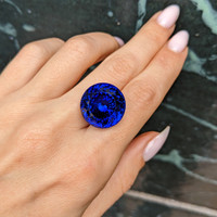 30.72 Ct. Tanzanite from Tanzania Life Style