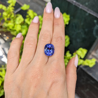 10.11 Ct. Tanzanite from Tanzania Life Style