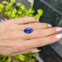 8.19 Ct. Tanzanite from Tanzania Life Style