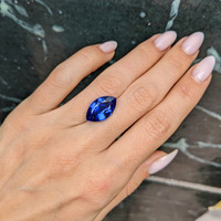 8.19 Ct. Tanzanite from Tanzania Life Style