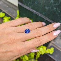2.80 Ct. Tanzanite from Tanzania Life Style