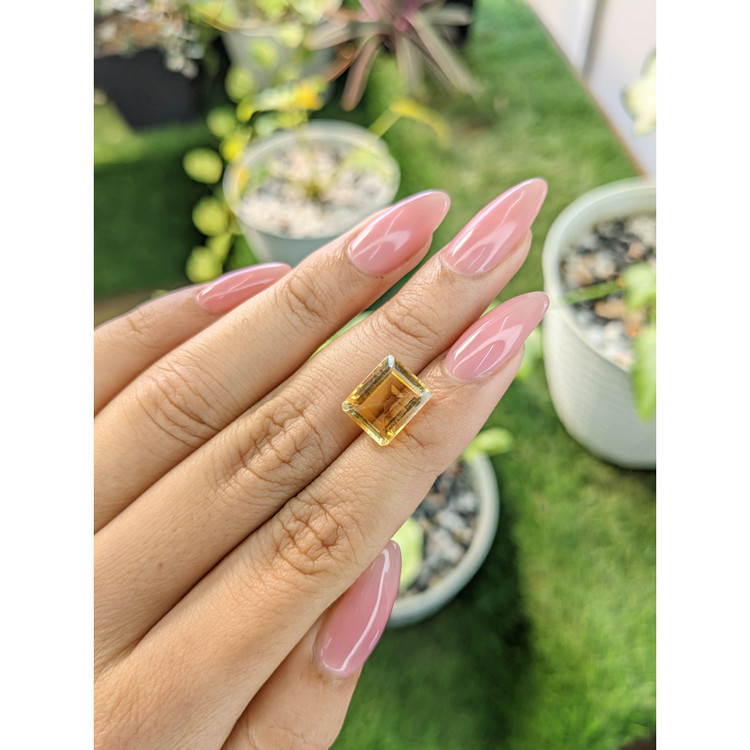 4.11 Ct. Citrine from Brazil