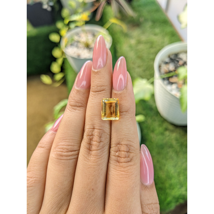 4.11 Ct. Citrine from Brazil