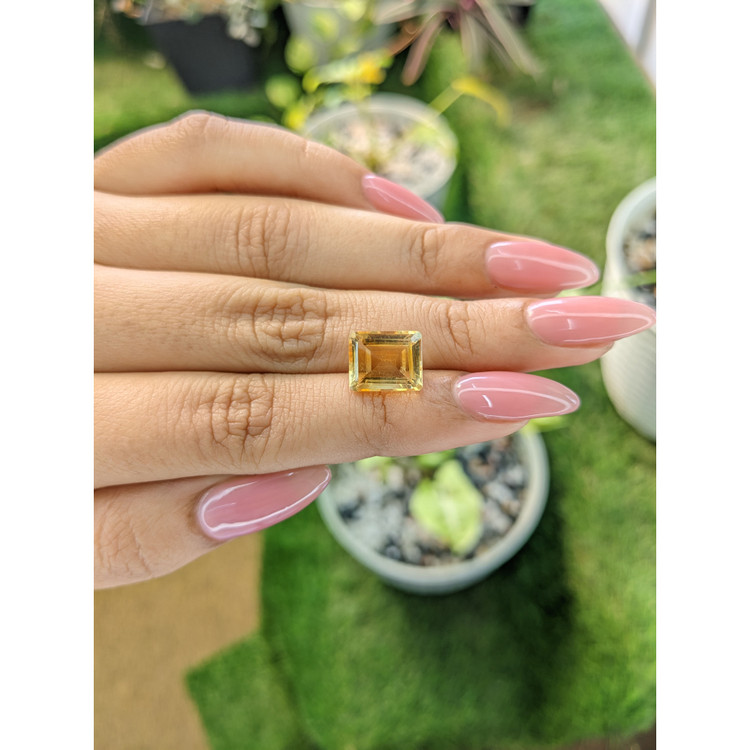 4.11 Ct. Citrine from Brazil