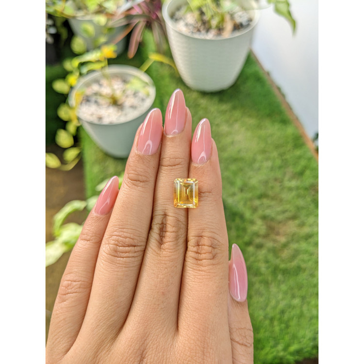 3.98 Ct. Citrine from Brazil