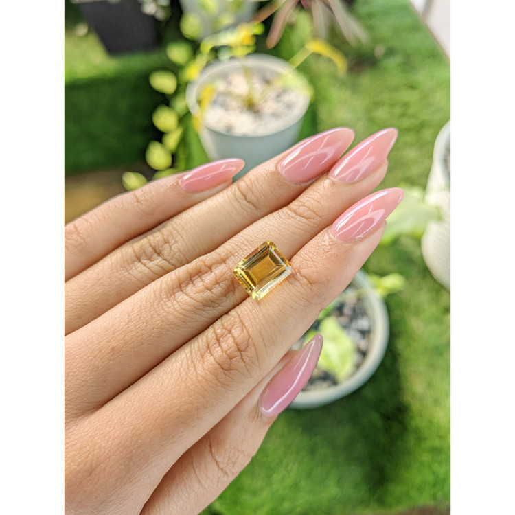 4.14 Ct. Citrine from Brazil