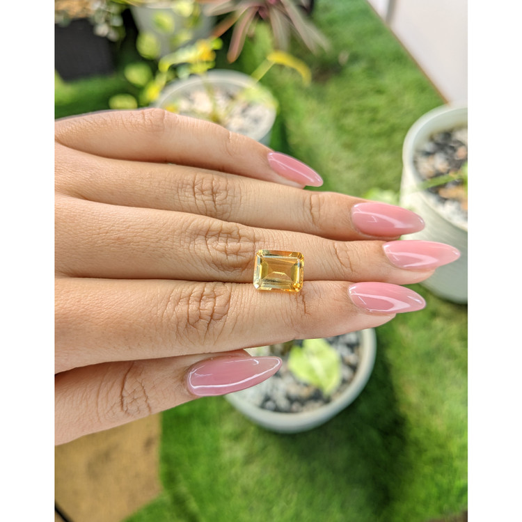 4.14 Ct. Citrine from Brazil