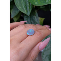 4.17 Ct. Semi-Black Opal from Australia Life Style