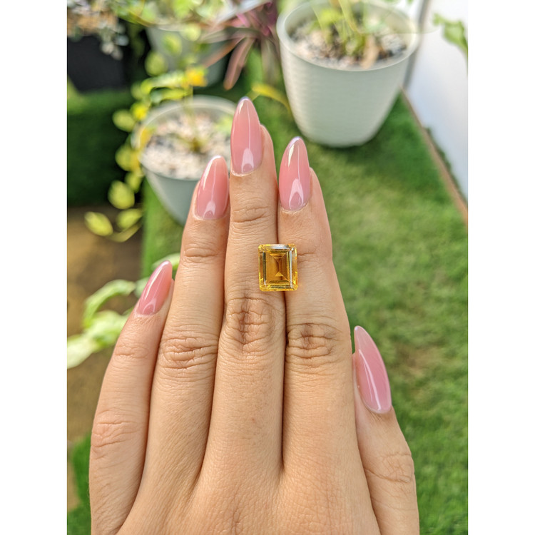 4.44 Ct. Citrine from Brazil