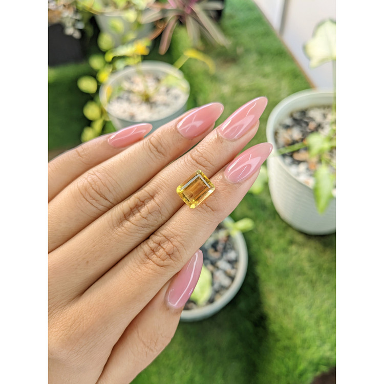 3.74 Ct. Citrine from Brazil