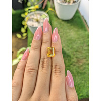 5.07 Ct. Citrine from Brazil Life Style