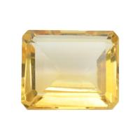 4.01 Ct.Tw. Emerald Cut Citrine