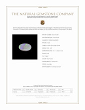 4.59 Ct. Multi Color White Opal (Light Opal) from Australia Scan Report