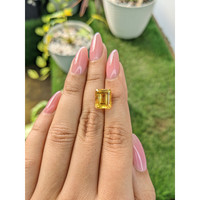 4.35 Ct. Citrine from Brazil Life Style