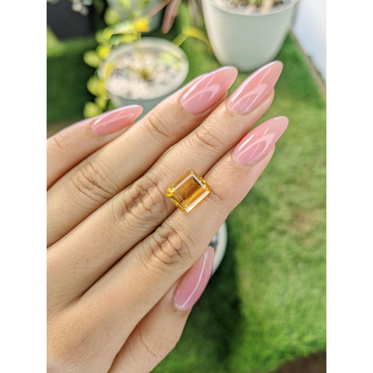 3.65 Ct. Citrine from Brazil