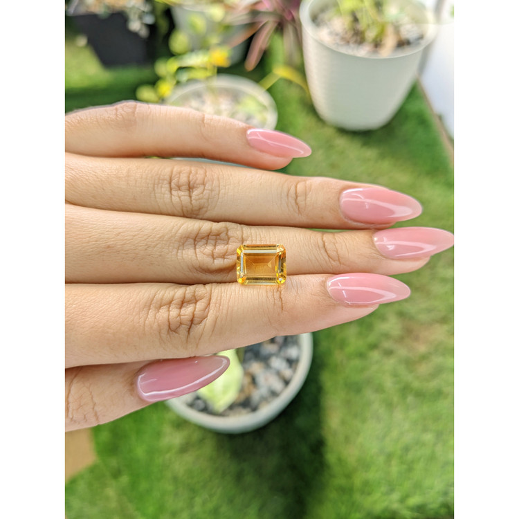3.65 Ct. Citrine from Brazil