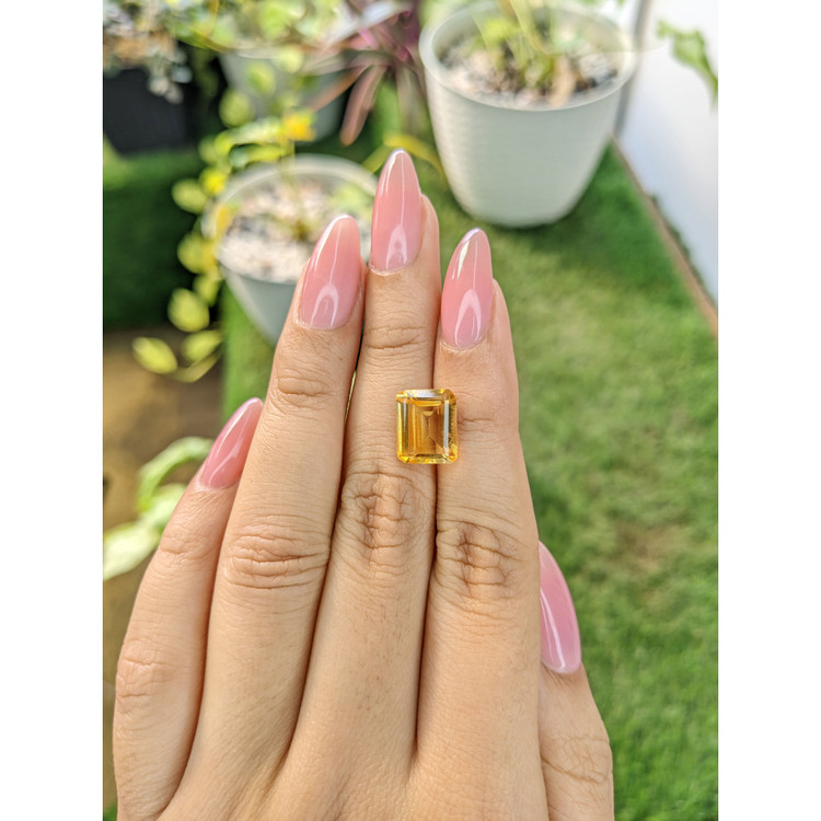 3.65 Ct. Citrine from Brazil