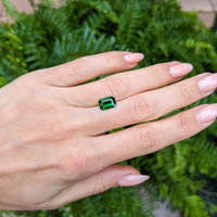 2.02 Ct. Tsavorite Garnet from Tanzania Life Style